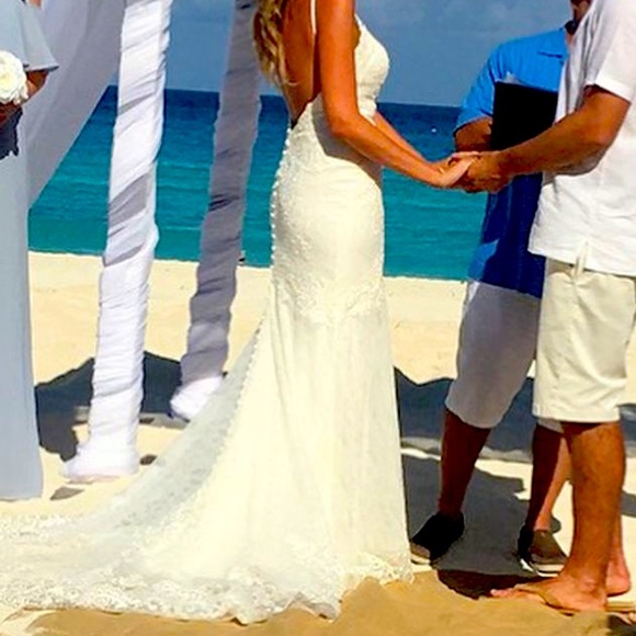 Sexy Beach Wedding Dress